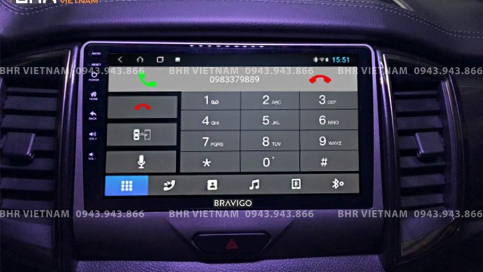 Màn hình DVD Android liền camera 360 xe Ford Ecosport 2013 - nay | Bravigo Ultimate (6G+128G)  